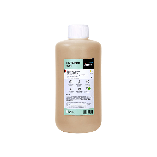 TINTA ECO DX5 1L - YELLOW