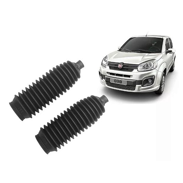 Par De Coifa Caixa De Direcao Sistema Eletrico Fiat Uno