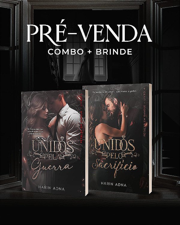 Combo Pétalas em Sangue (vol 4 e 5) Harin Adna - Pré-Venda