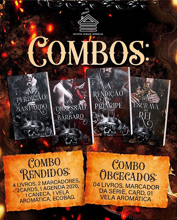 COMBO FILHOS DA COROA - GISA SR ( PRÉ-VENDA)