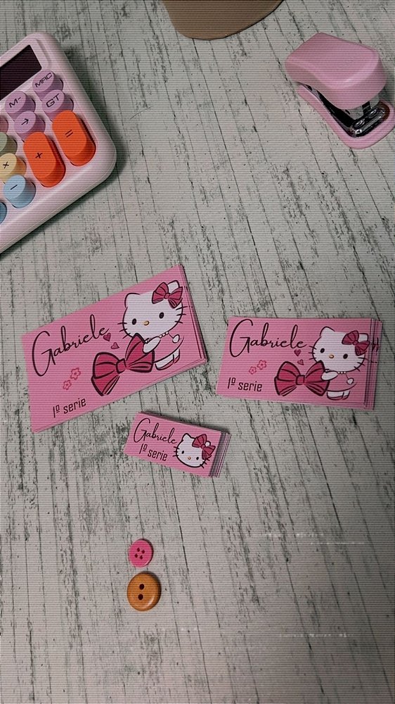 Etiqueta Escolar - KIt 02