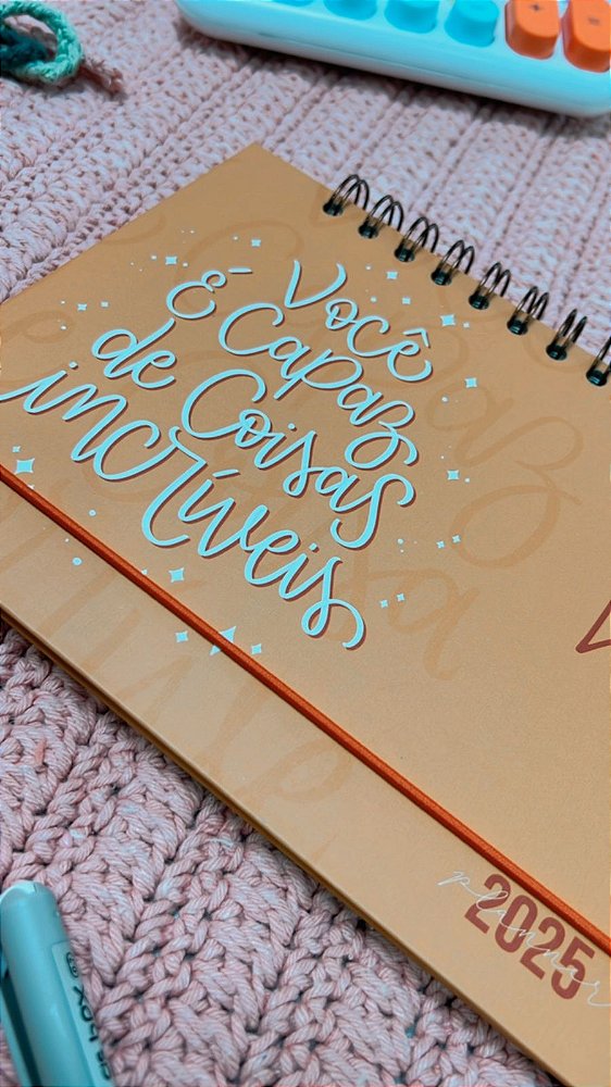 Planner Mensal A5/frases