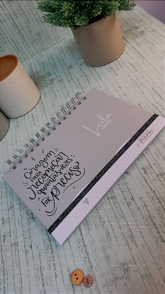 Planner Mensal A5/frases