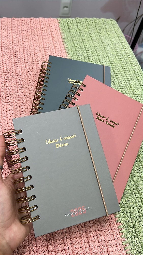 Caderno A6 - tons terrosos