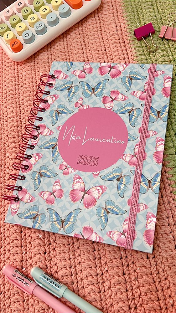 Agenda A5 Borboletas