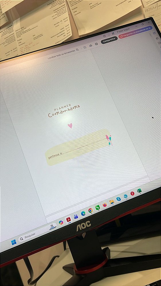 PLanner Cordenadora A5