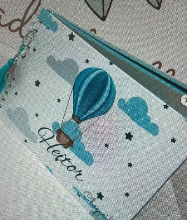 Albúm A5 capa dura na caixa cartonada c/20fls lisas