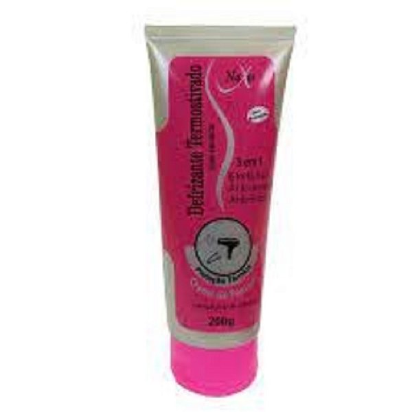 Creme Pentear Sem Enxague Defrizante Termoativado Naxos com Keratina 200g