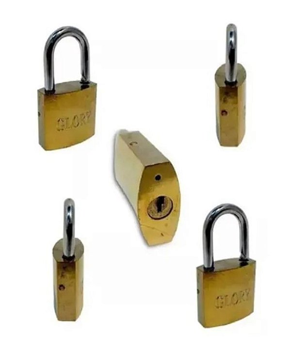 12 Cadeado Importado Glory 32mm