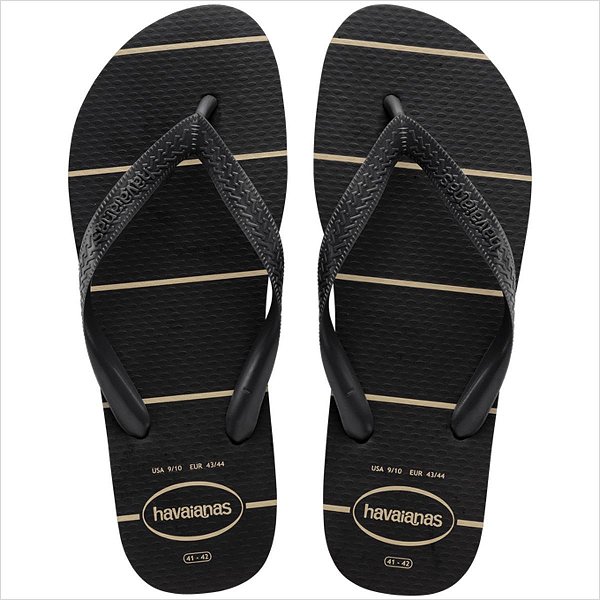 Chinelo Havaianas Color Essential Masculino - Preto
