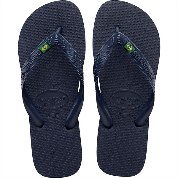 Chinelo Havaianas Brasil GD Masculino - Azul Marinho