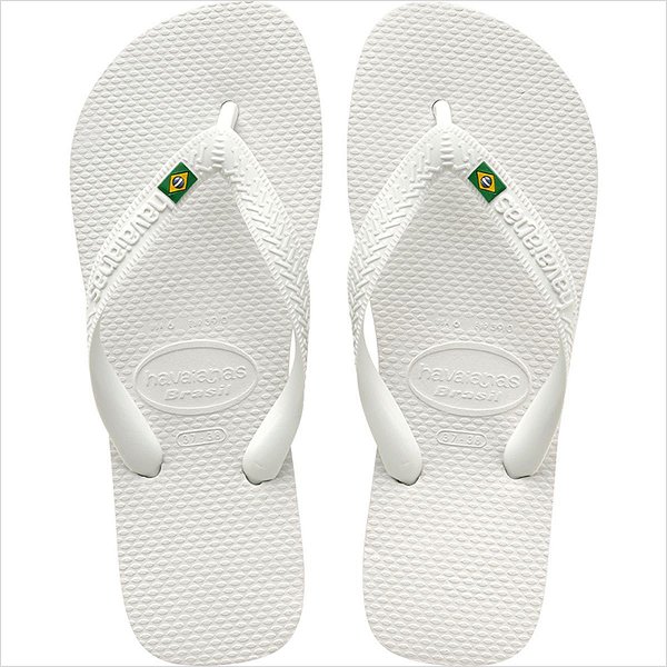 Chinelo Havaianas Brasil GD Unissex - Branco