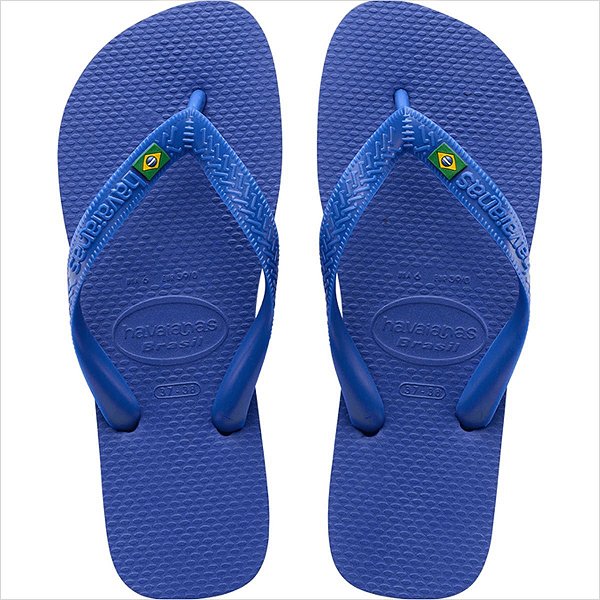 Chinelo Havaianas Brasil GD Unissex - Azul Naval