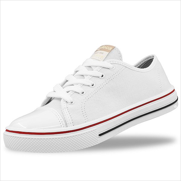 Tênis Moleca Casual Feminino - Branco
