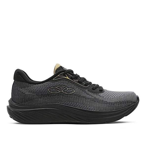 Tenis Olympikus Vertice Ref:43606391 Cor:Preto/Preto