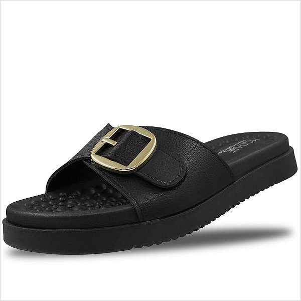 Chinelo Modare Ultraconforto Massageador Feminino - Preto