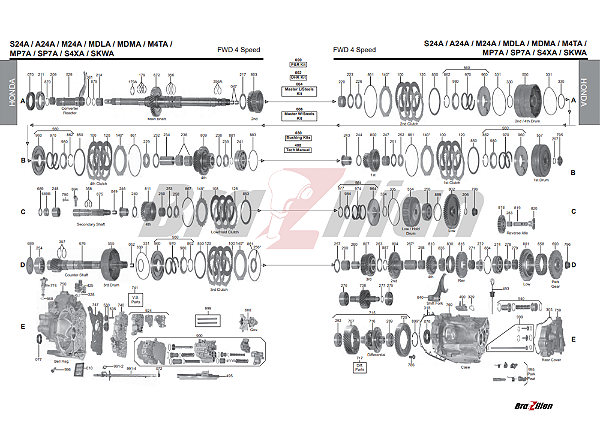 S24A / A24A / M24A / MDLA / MDMA / M4TA / MP7A / SP7A / S4XA / SKWA