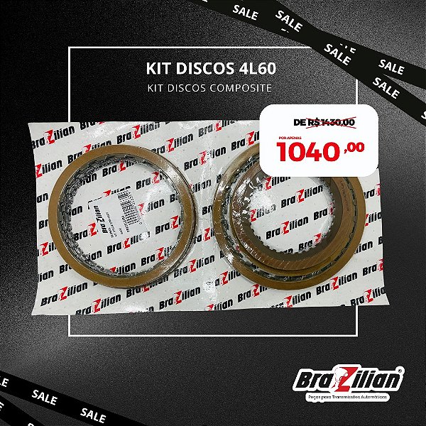 Kit  Disco Composite Câmbio Automático 4l60