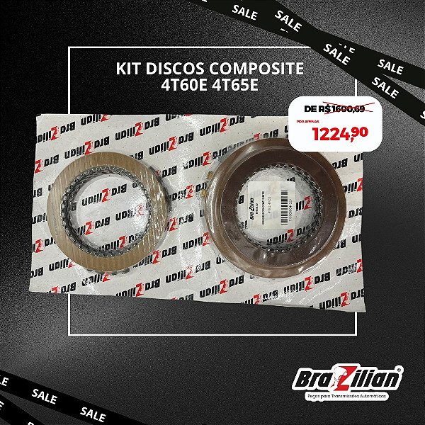 Kit Disco Composite Câmbio Automático 4T60E 4T65E