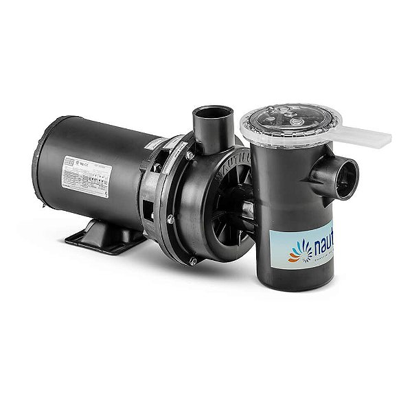 Bomba Para Piscina Nautilus NBFC-4 1 CV Monofásica 110V/220V - Com Pré-Filtro