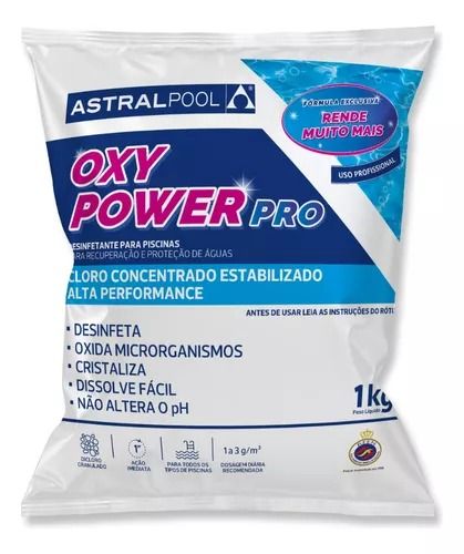 CLORO OXYPOWER PRO ASTRALPOOL 1KG