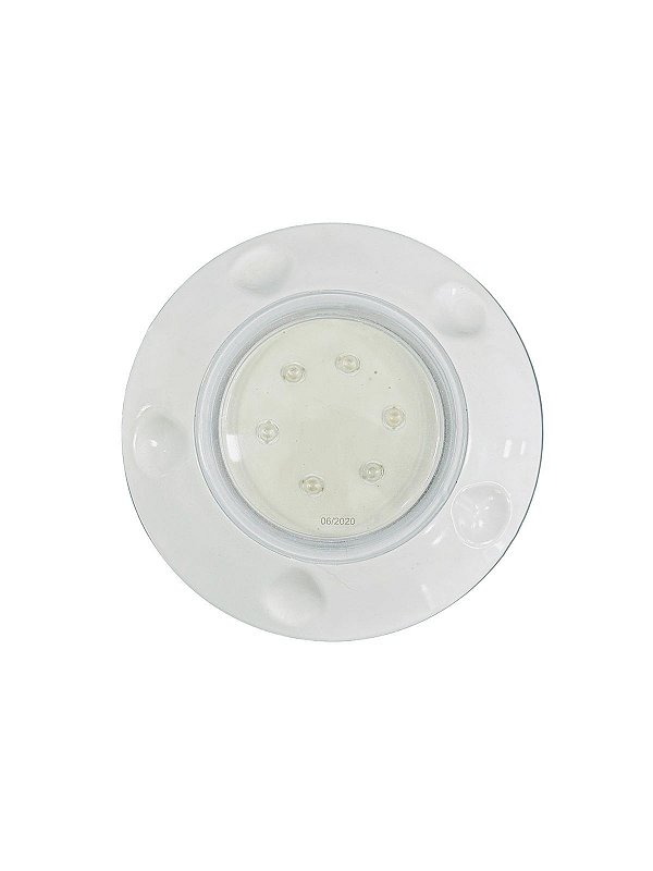 Refletor BRANCO Super Led 54 W Grande ABS