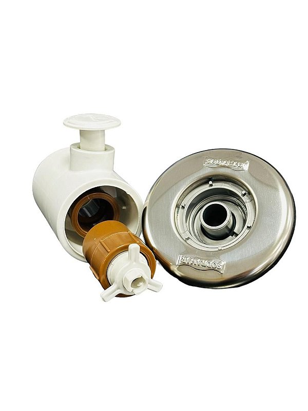 Dispositivo de Hidromassagem Sodramar ABS/Inox Pratic 1 1/2´´ para Piscinas de Alvenaria