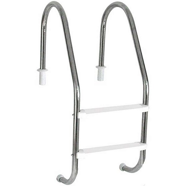 Escada Inox Inaqua 2 degraus em ABS