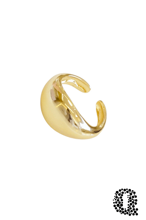 Anel Regulável Banho Ouro 18k