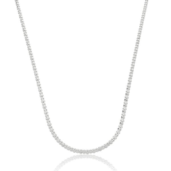 Choker Cordão Americano em Prata Italiana 925