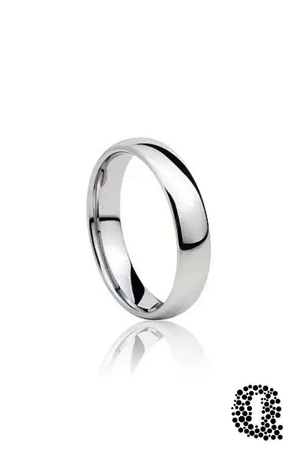Aliança de Tungstênio Silver