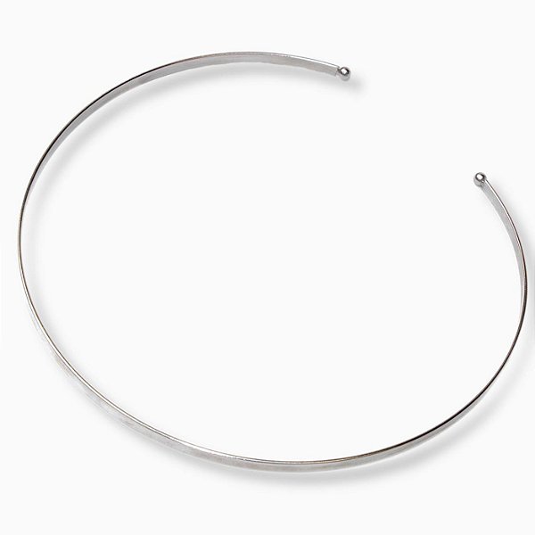 Choker Aro Quadrado em Aço Inox