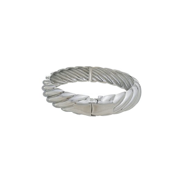 Bracelete Esplendor Banho Ródio Branco