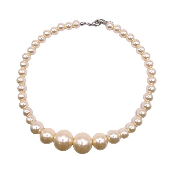 Choker Pérolas Fecho em Aço Inox