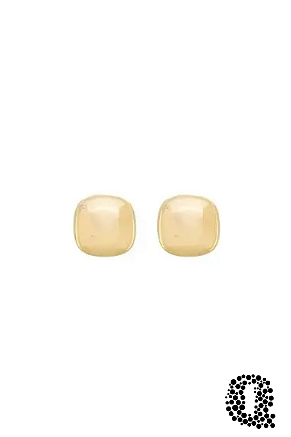 Brinco Losango Banho Ouro 18k