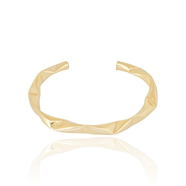 Bracelete Juliette Folheado a Ouro 18K