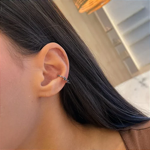 Piercing Fake Raio Rainbow Folheado a Ouro 18K