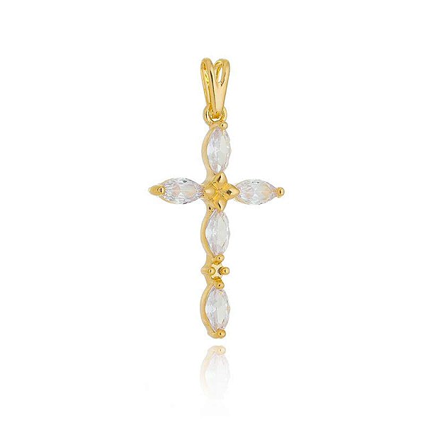 Pingente Cruz Navetes