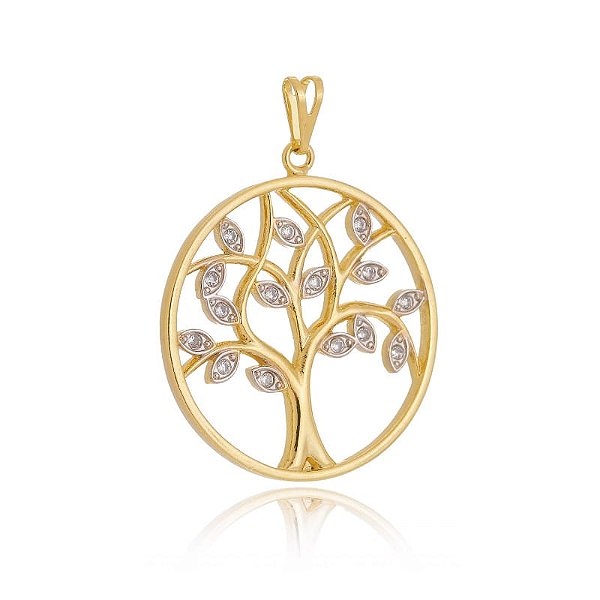 Pingente Medalha Árvore da Vida