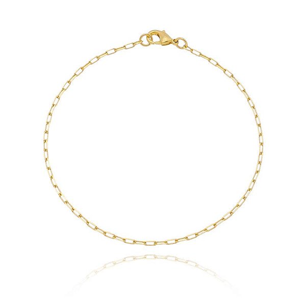 Pulseira Elo Cartier 19Cm Folheado a Ouro 18K