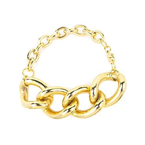 Pulseira Elo G Folheado a Ouro 18K