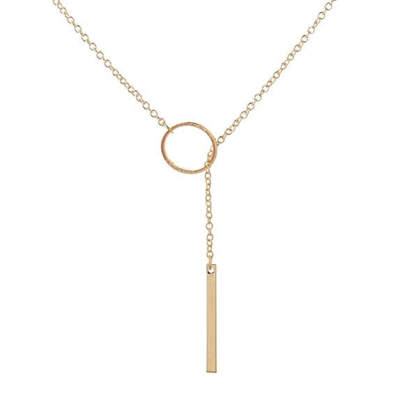 Colar Gravatinha Palito Folheado a Ouro 18k