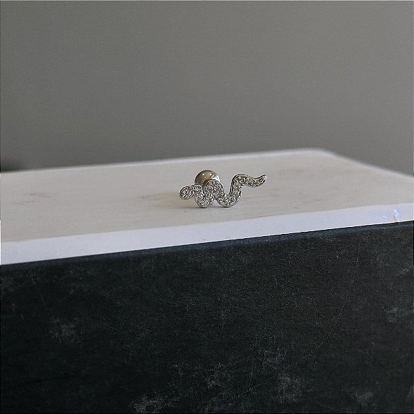 Piercing Cobra Cravejada G