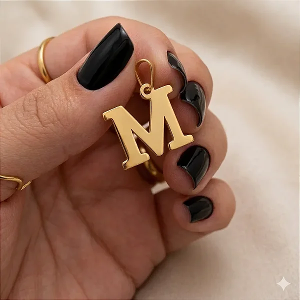 Pingente Inicial Liso