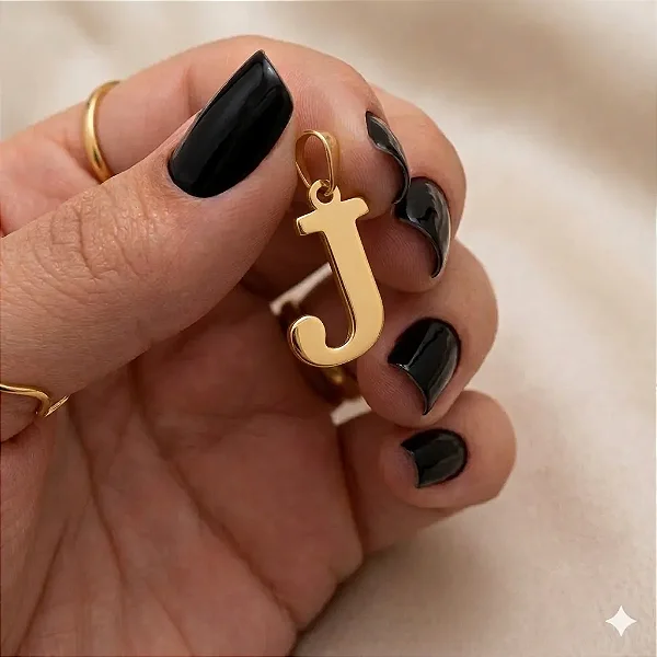 Pingente Inicial Liso