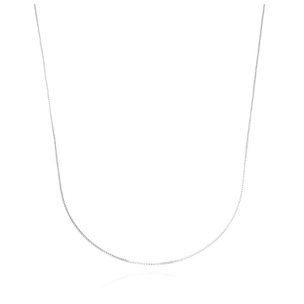 Corrente Veneziana 70Cm Folheado a Prata 925