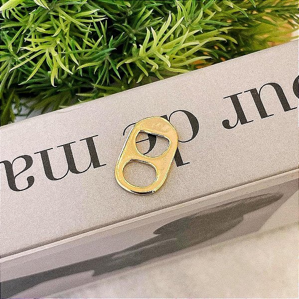 Pingente Lacre Folheado a ouro 18K