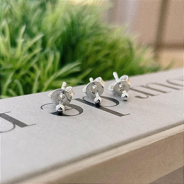 Trio Bolinha 2mm Australiano Steel