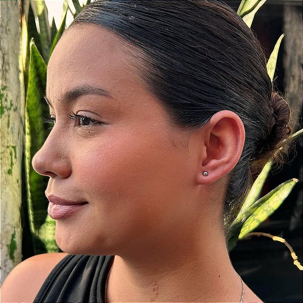 Brinco Bola 4mm Steel