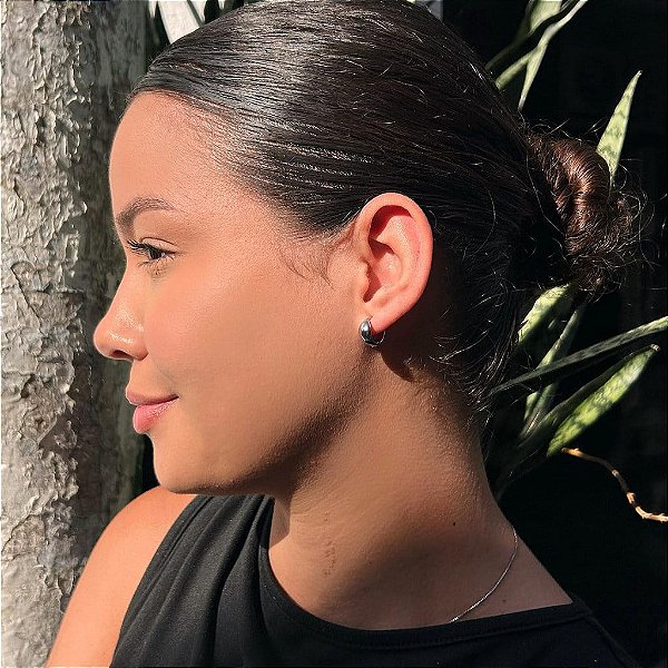 Argolas Lisas Abauladas M Steel